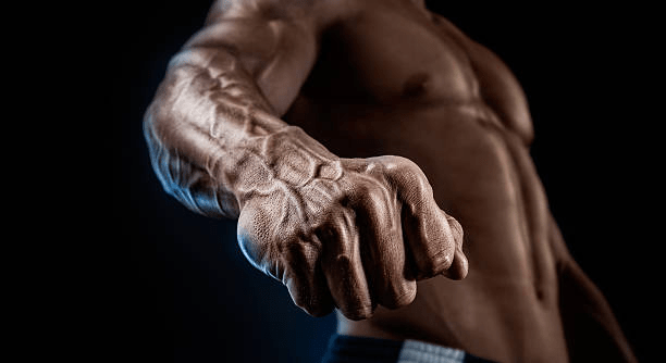 more muscle mass, lose body fat