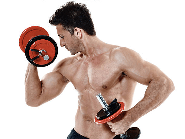 dumbbell push-ups